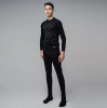 Белье NORDSKI X-WARM Jr Black (рубашка, рейтузы), детское, черный