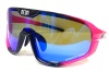 Очки NEON LEGKOV VOLCANO, Frame: pink/blac, Lens: mirror blue cat.3 + X0