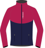 Куртка NORDSKI Premium Jr (soft-shell) детская, розовый/темно-синий