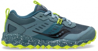 Беговые кроссовки Saucony 2020 S-Peregrine 10, детские, зеленый