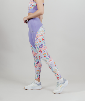 Тайтсы NORDSKI RUN Marathon Purple W женские, сиреневый 