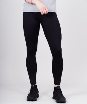 Тайтсы NORDSKI RUN Jr Black детские, черный
