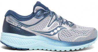 Беговые кроссовки Saucony 2020 Omni Iso 2, женский, серый/голубой