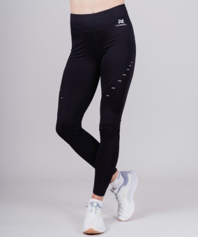 Тайтсы NORDSKI RUN Black W женские, черный