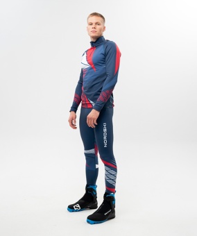 Комбинезон NORDSKI HEAT Blue/Red, т.синий/красный