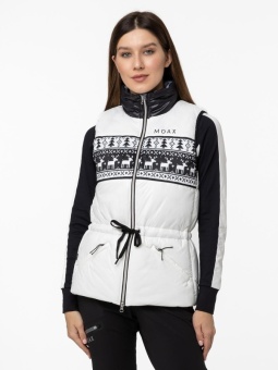 Жилет MOAX Igora Dupont женский, белый