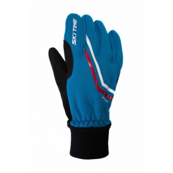 Перчатки SKI TIME SPORT Blue