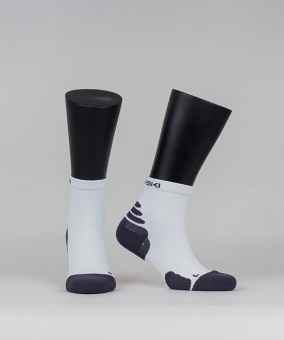 Носки NORDSKI PRO ENERGY White/Shark, белый/серый 