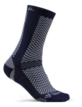 Носки CRAFT WARM MID 2-PACK, синий/серый 