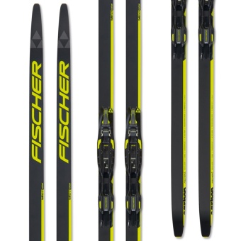 Лыжи FISCHER 22 TWIN SKIN CARBON IFP JR