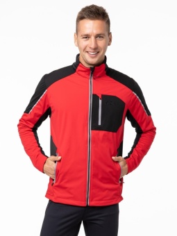 Куртка MOAX Uhta Softshell Light мужская, красный 