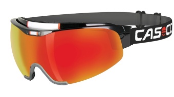 Визор CASCO SPIRIT CARBONIC black-red M