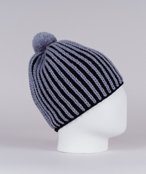 Шапка Nordski Wool Black/Grey