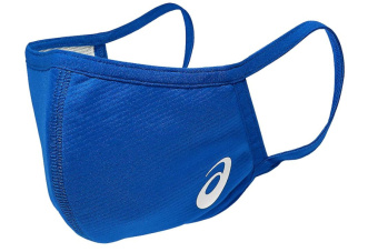 Маска защитная ASICS FACE COVER LOGO, синяя, M