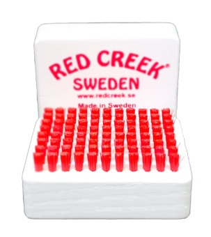 Щетка RED CREEK 110 RED NYLON MINI, красный нейлон