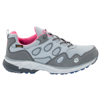 Кроссовки JACK WOLFSKIN VENTURE FLY TEXAPORE LOW W женские, серый
