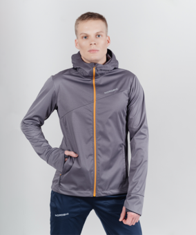 Ветровка NORDSKI WARM Shark мужская, серый  