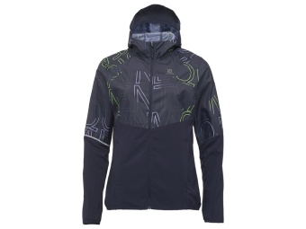 Куртка SALOMON AGILE FZ HOODIE W NIGHT SKY/AO/Pa