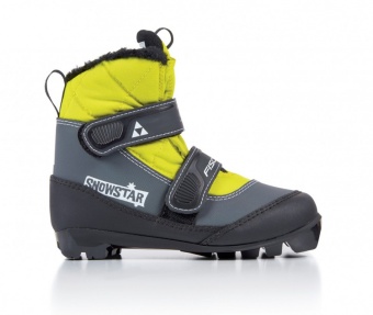 Лыжные ботинки FISCHER 17 SNOWSTAR BLACK YELLOW