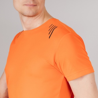 Футболка NORDSKI RUN Orange мужская, оранжевый