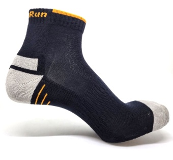 Носки 361° Run, черный/серый/желтый