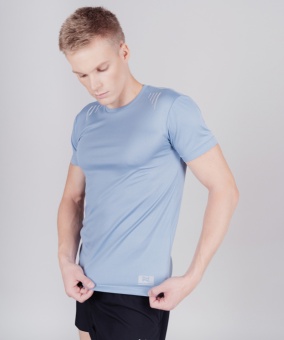 Футболка NORDSKI RUN Pearl Blue мужская, синий