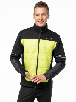 Куртка MOAX Navado Hybrid мужская, лайм