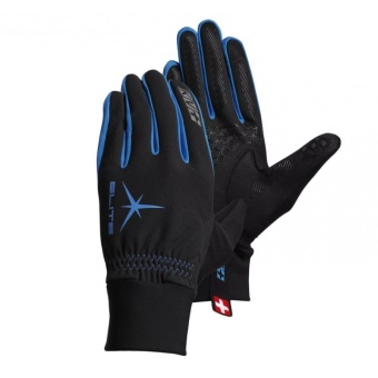 Перчатки KV+ ELITE, унисекс, черный/синий
