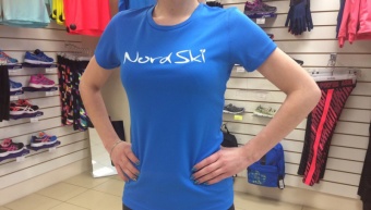 Футболка NORDSKI ACTIVE W женская, голубой